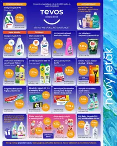TEVOS drogérie leták platný od 03.03.2026