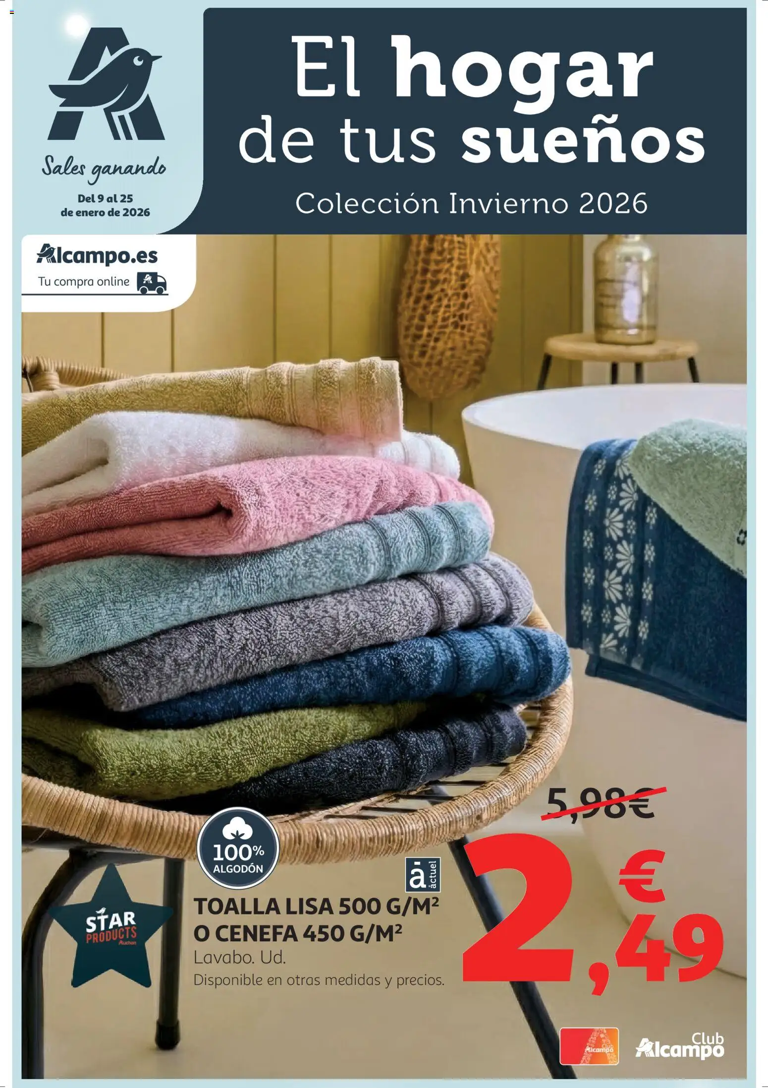 Alcampo - HP Blanco - Página de 1 - Válido desde 09/01/2026