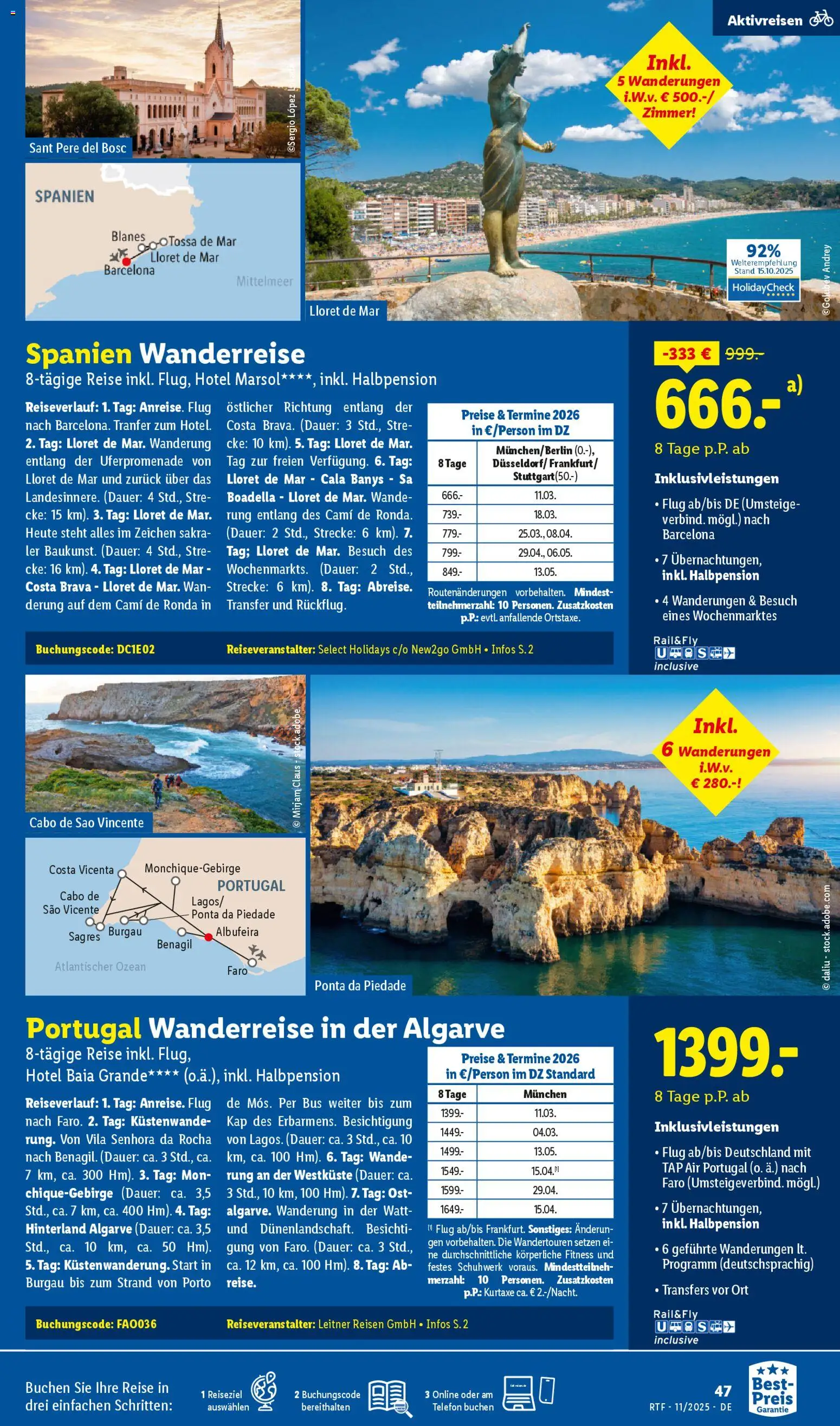 Lidl Reisen - Black Friday - Seite 47 - gültig ab 12.11.2025