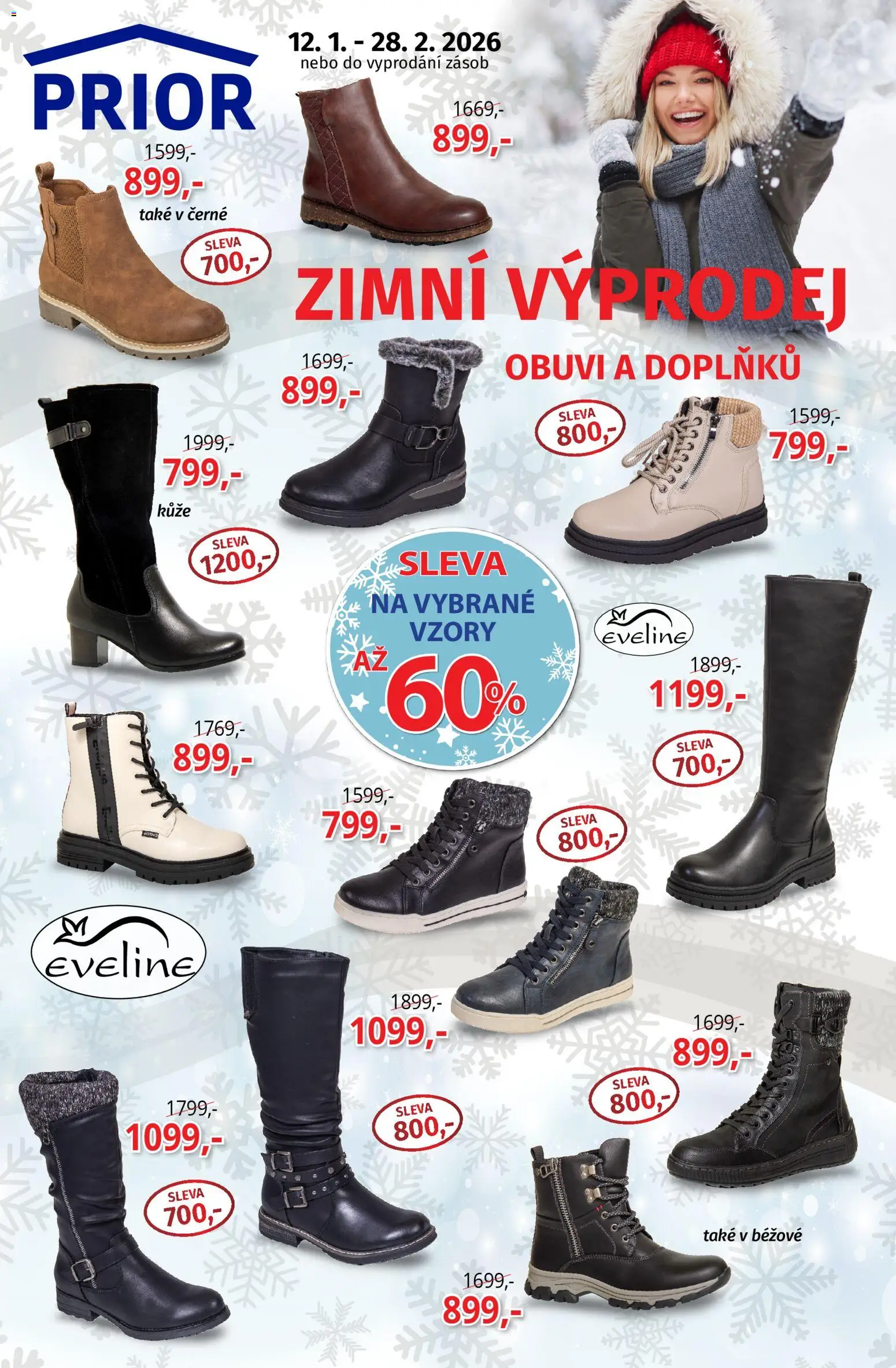 Prior - Akční Nabídka Obuvi - strana 1- platný od 12.01.2026