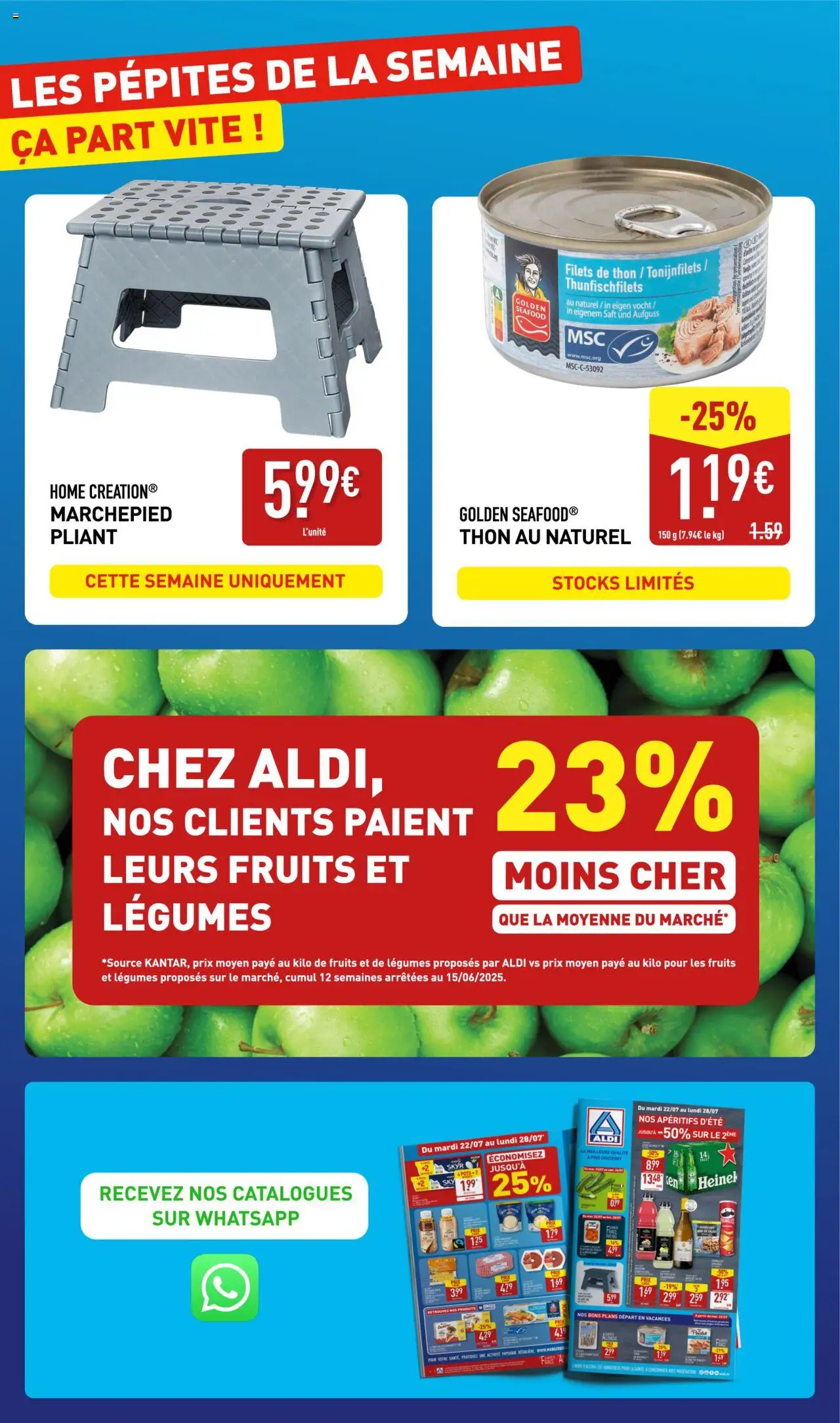 Aldi catalogue semaine 30 - page 2 - valable à partir du 22/07/2025