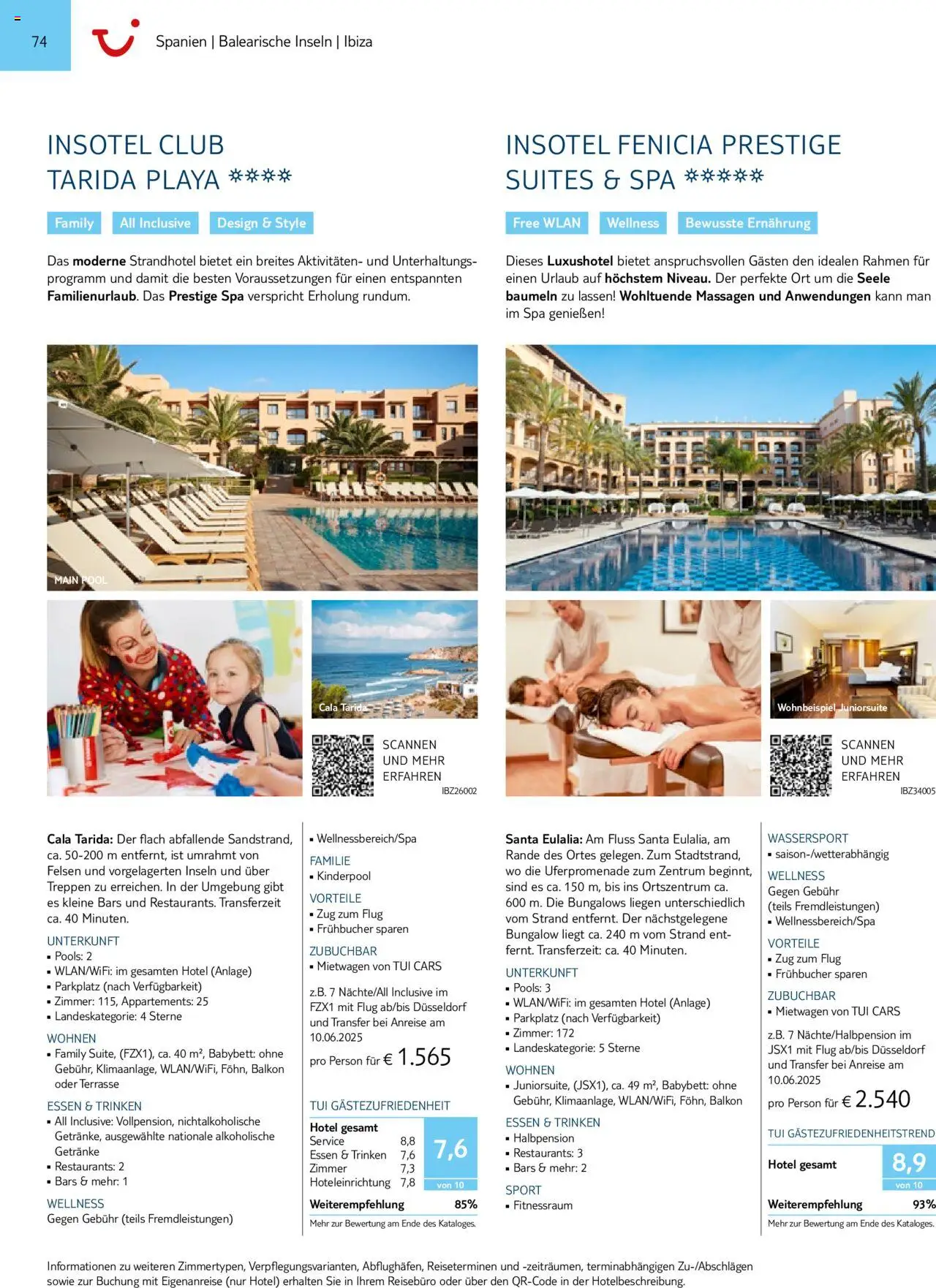 TUI  Südeuropa & Nordafrika 2025/26 - Seite 74 - gültig ab 01.01.2025