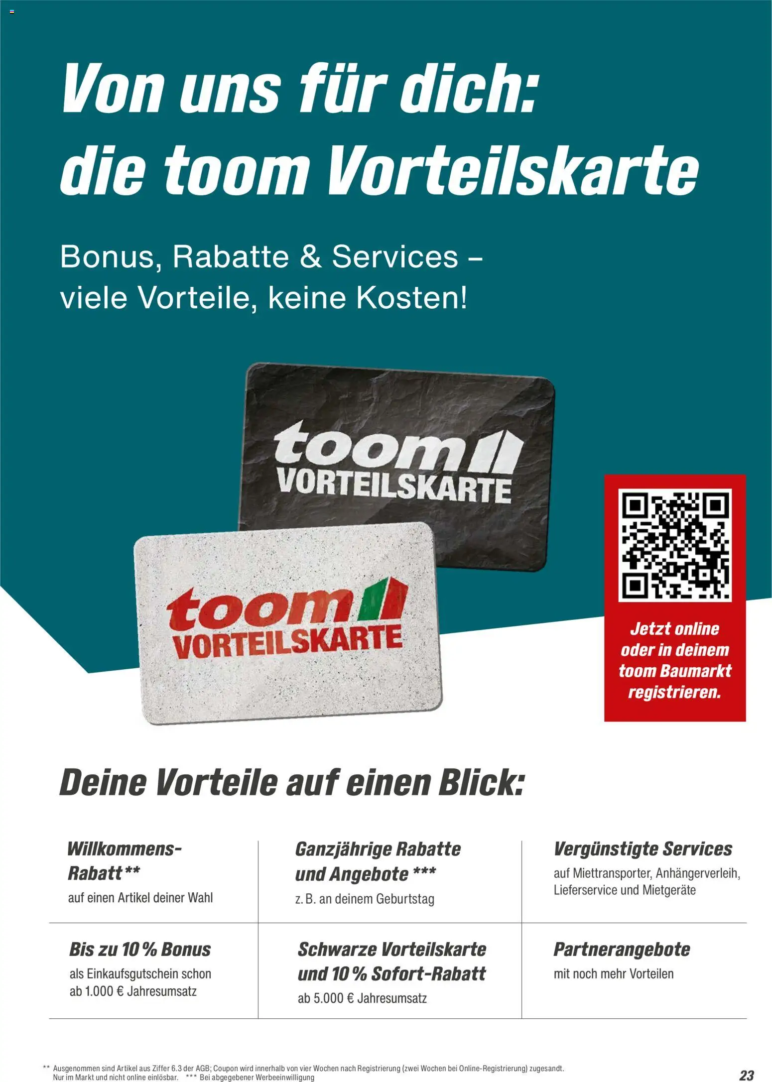 Toom Baumarkt  Wohnen & Haushalt 2026 - Seite 23 - gültig ab 01.01.2026