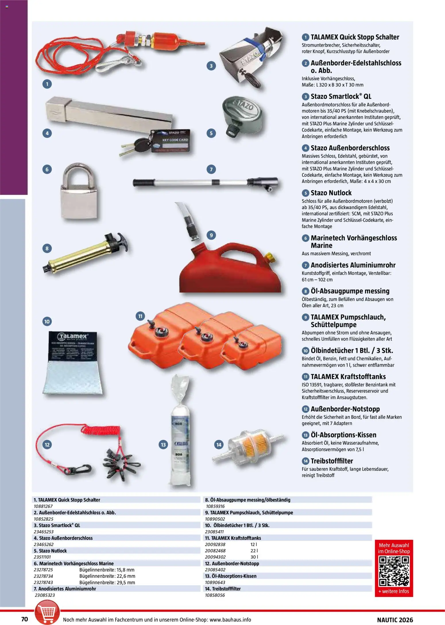 Bauhaus Nautic - page 70- valid from 01.01.2026