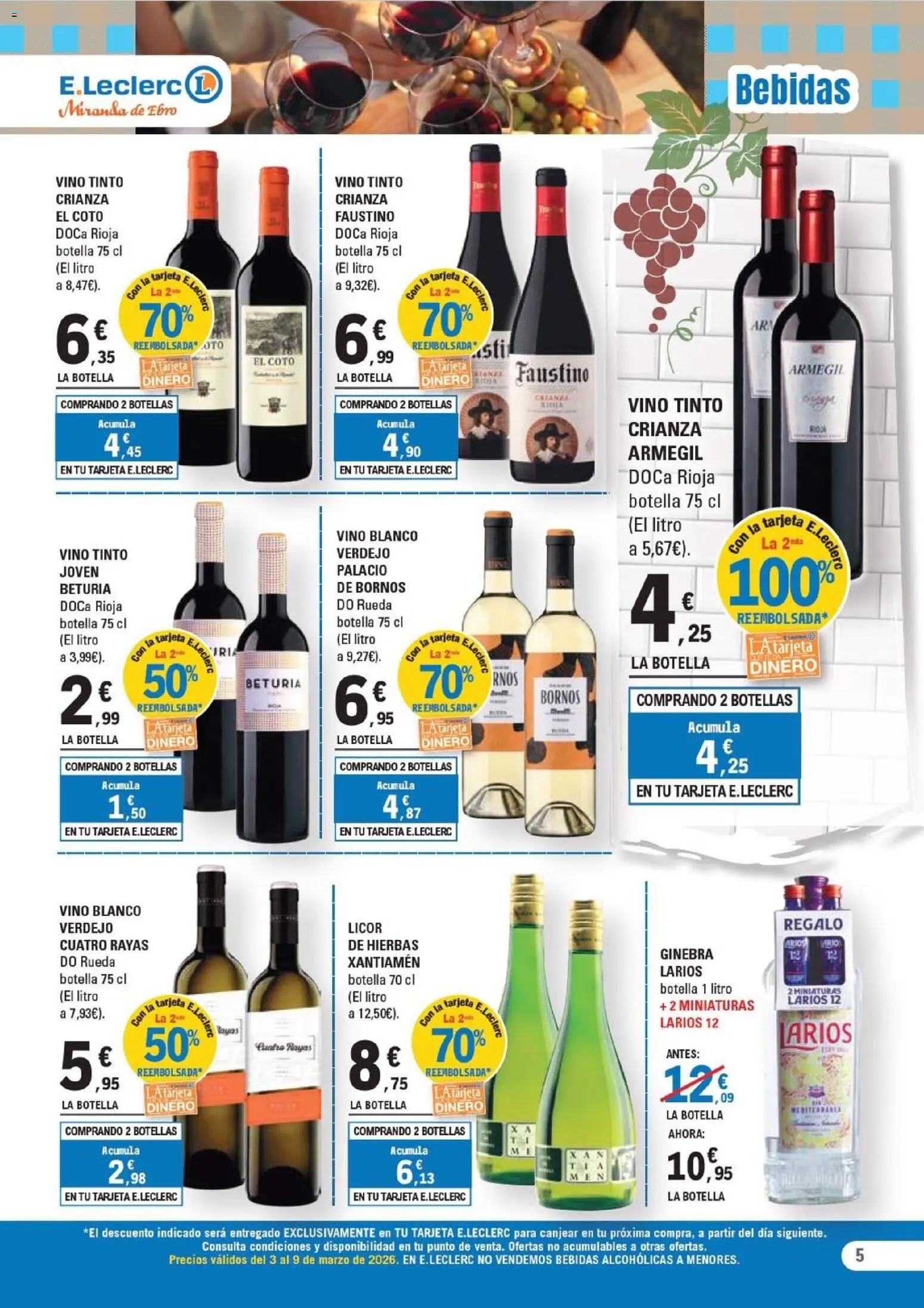 E.Leclerc - Miranda de Ebro - Página de 5 - Válido desde 03/03/2026