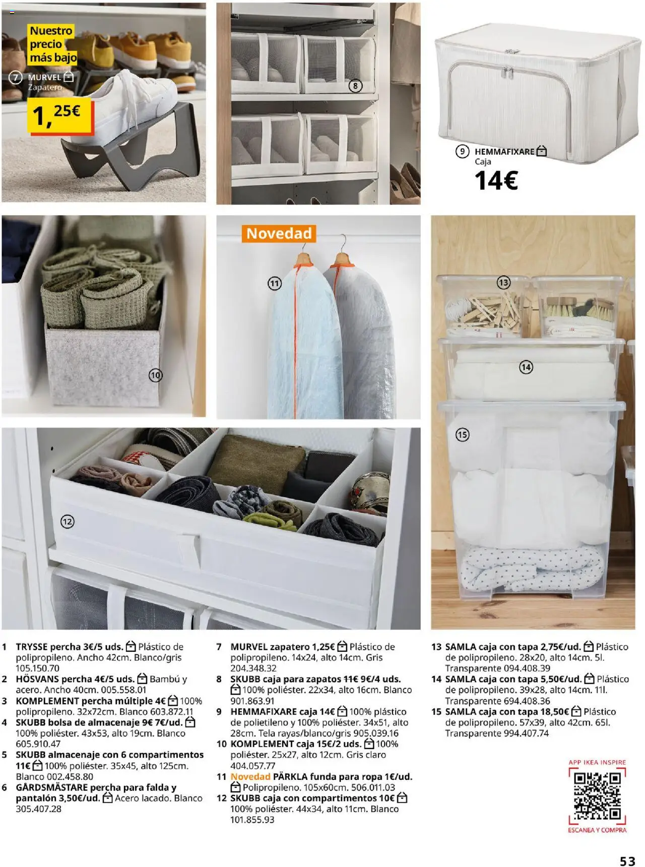 Catálogo IKEA Accesorios y decoración - Página de 53 - Válido desde 25/09/2025
