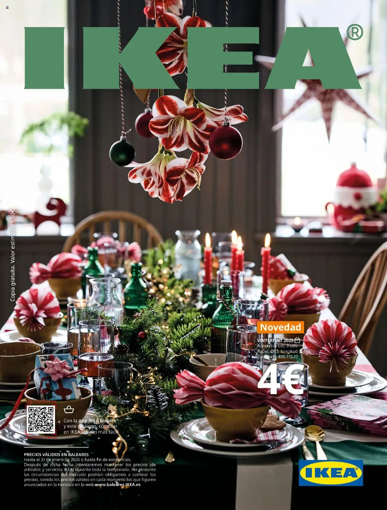 Catálogo IKEA Brochure de navidad - Página de 1 - Válido desde 01/10/2025