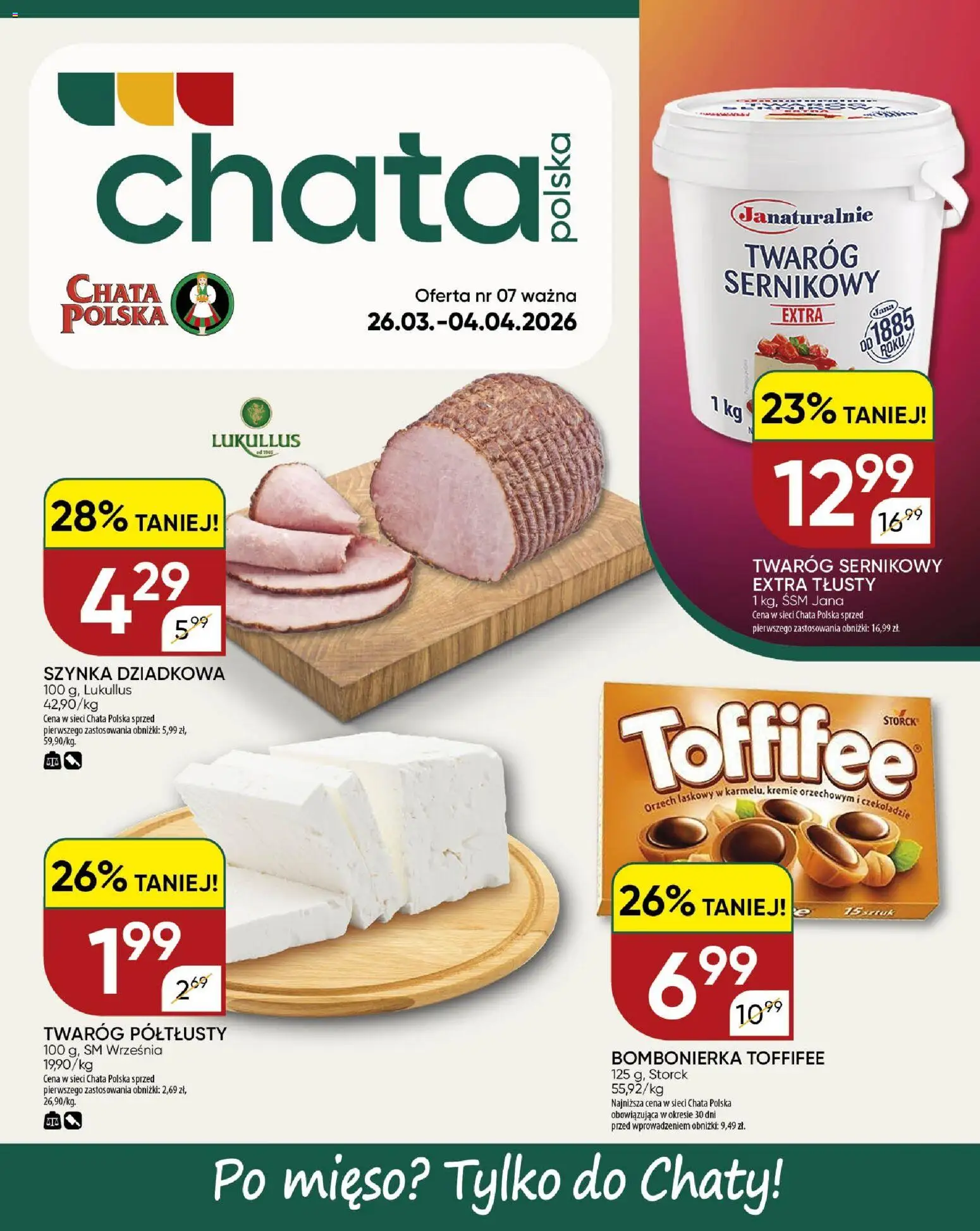 Chata Polska gazetka - strona 1- ważny od 26.03.2026