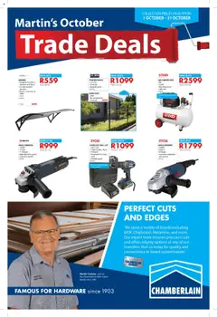 Preview Chamberlain Specials valid from 01/10/2025
