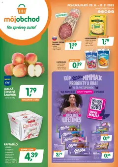 Môj obchod leták platný od 29.08.2025