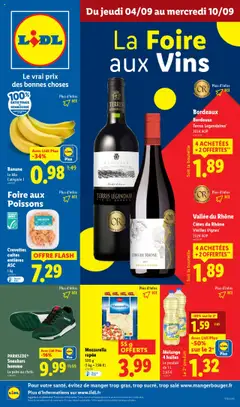 Aperçu LIDL catalogue semaine 36 valable à partir du 04/09/2025
