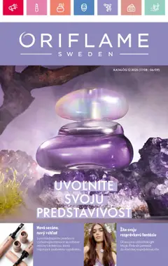 Oriflame leták platný od 17.08.2025