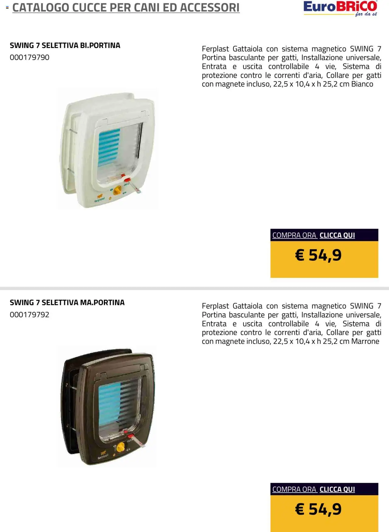 Eurobrico Cucce catalogo - pagina 10 - valido dal 15/07/2025