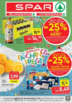 Vorschau Spar Flugblatt gültig ab 12.02.2026