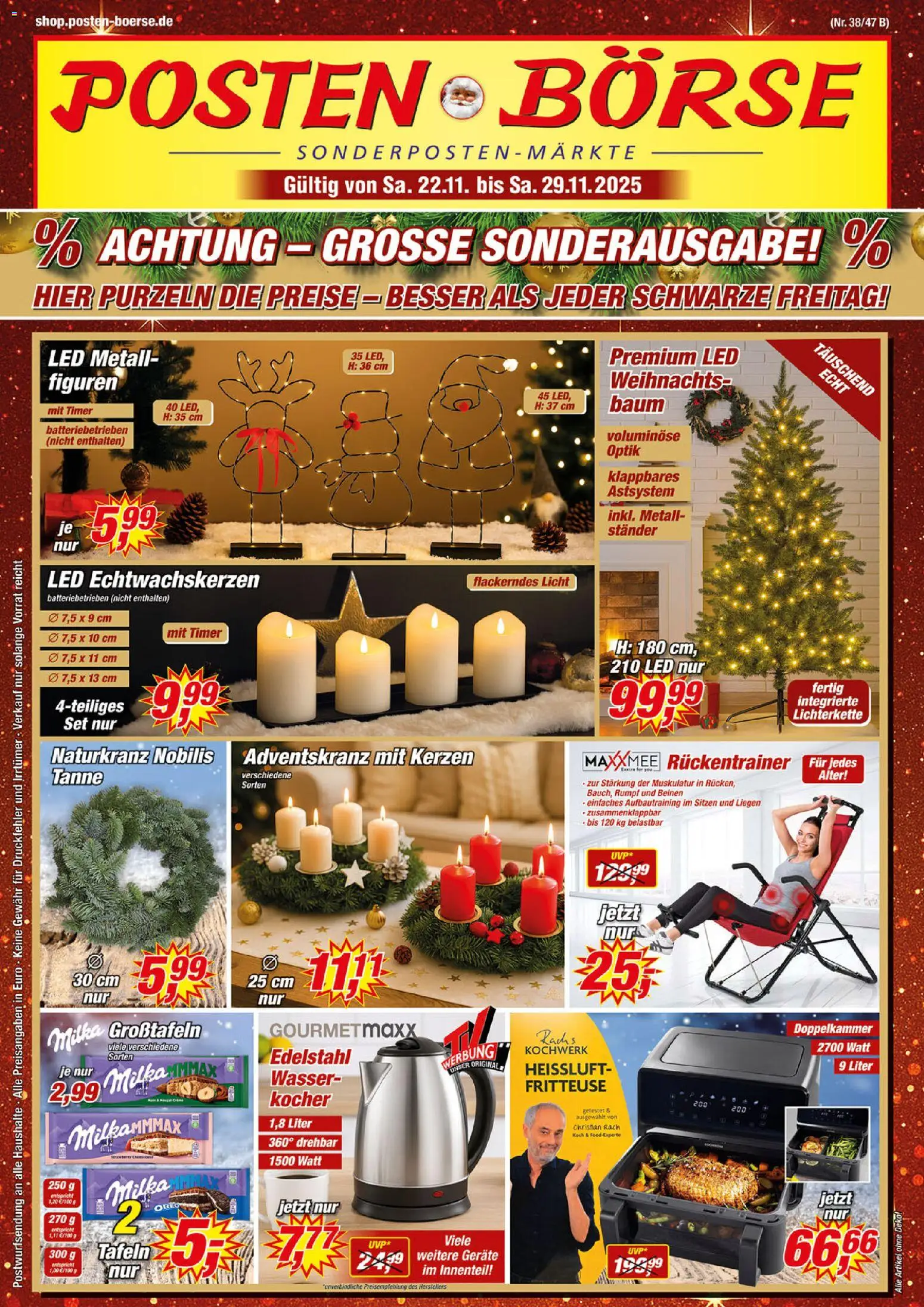 Posten Börse Prospekt - Seite 1 - gültig ab 22.11.2025