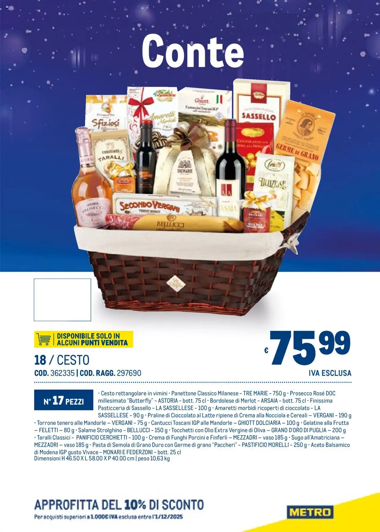 Metro Natale catalogo - pagina 21 - valido dal 06/11/2025