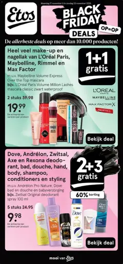 Etos - Black Friday geldig vanaf 17-11-2025