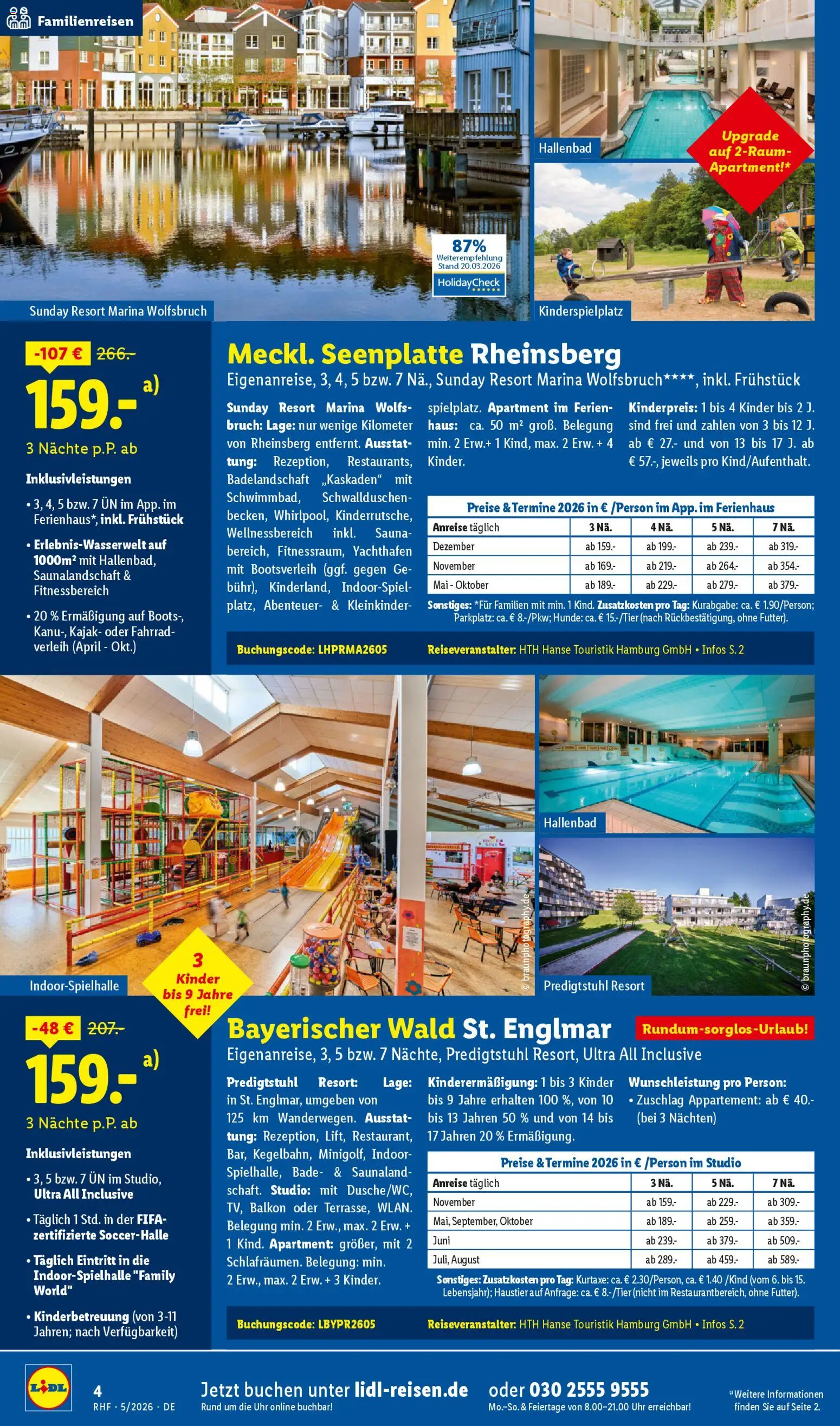 Lidl Reisen Prospekt 	 - Seite 4 - gültig ab 29.04.2026