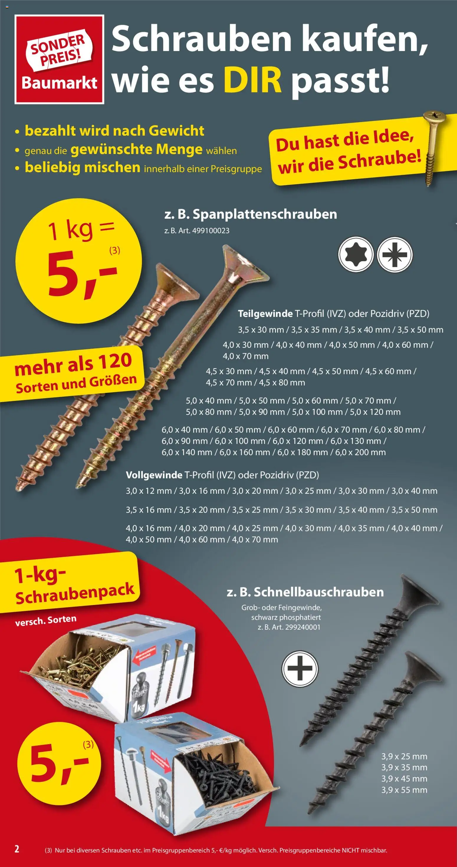 Sonderpreis Baumarkt Prospekt 	 - Seite 2 - gültig ab 28.02.2026