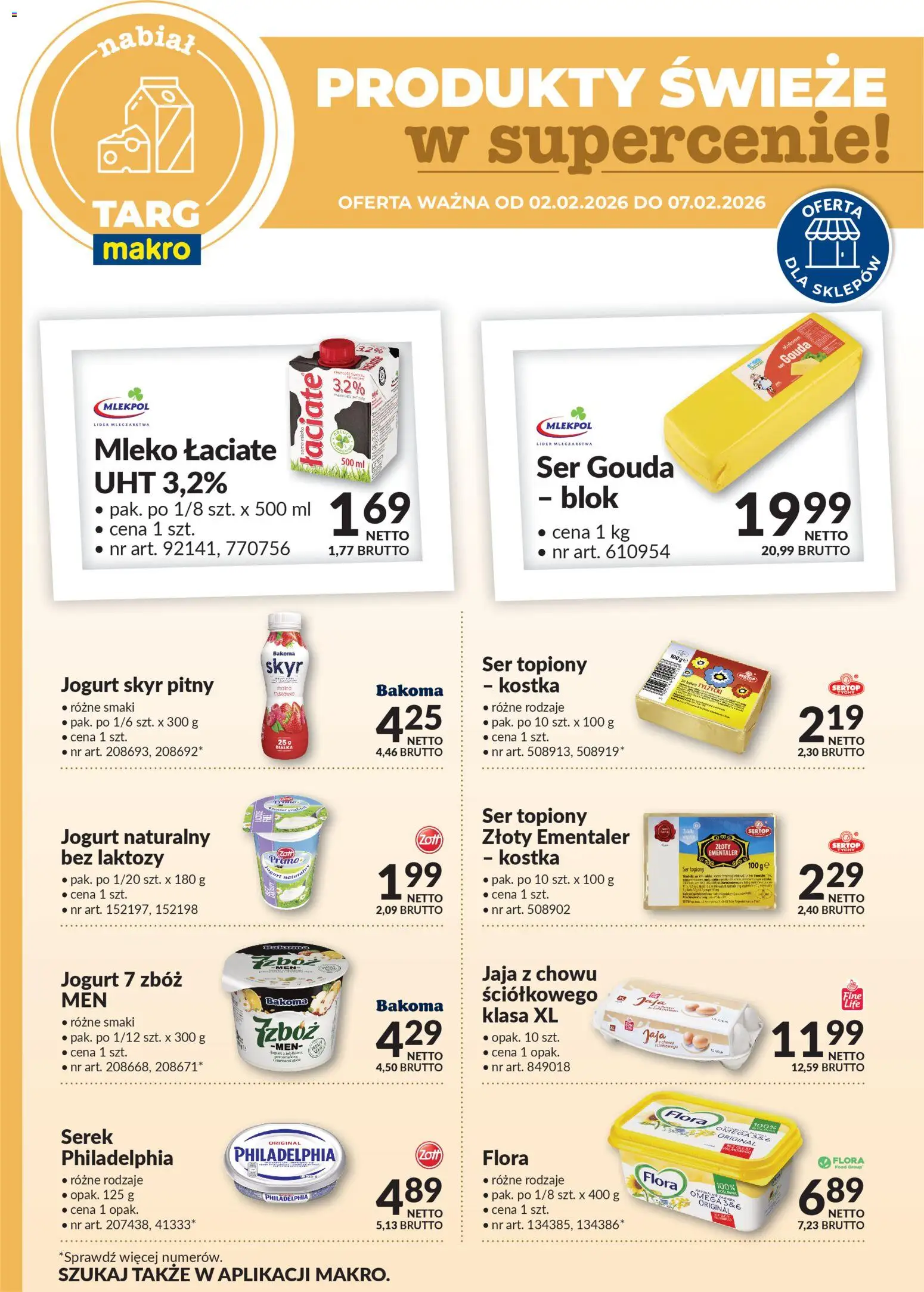 Makro Gazetka - Oferta świeża w super cenach - strona 1- ważny od 02.02.2026