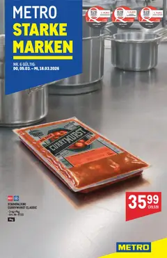 Vorschau Metro Starke Marken gültig ab 05.03.2026