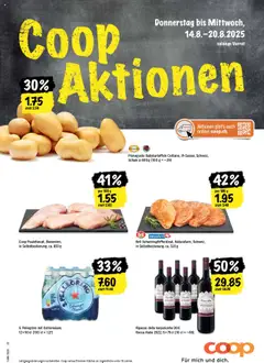 Vorschau Coop Aktionen gültig ab 14.08.2025