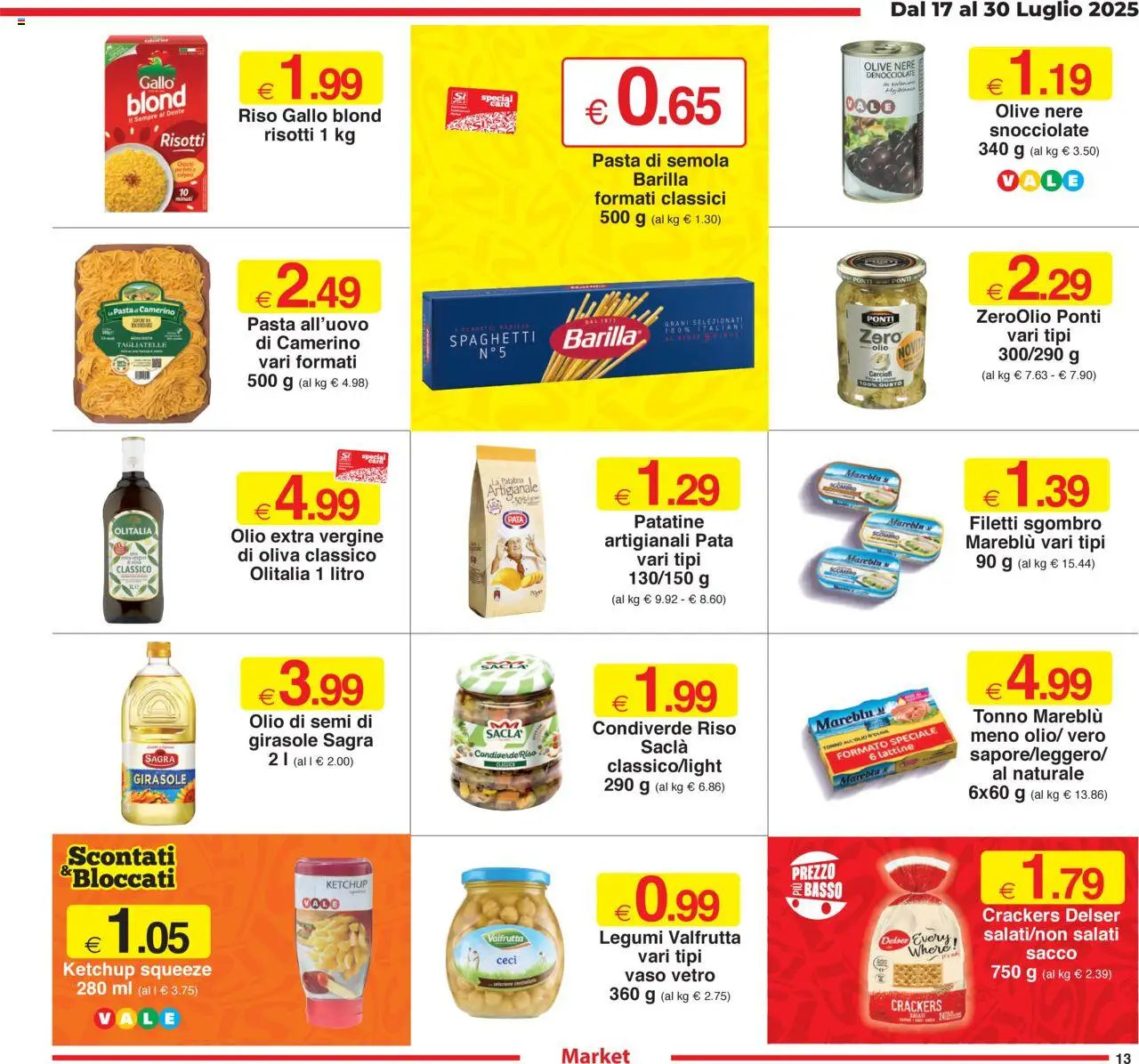 Sì con Te	Market catalogo - pagina 13 - valido dal 17/07/2025