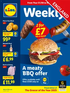 Lidl - Lidl Weekly valid from 21/08/2025