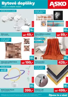 Náhled ASKO nábytek leták - Bytové doplňky za skvělé ceny platný od 09.10.2025