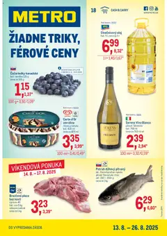 Metro leták platný od 13.08.2025