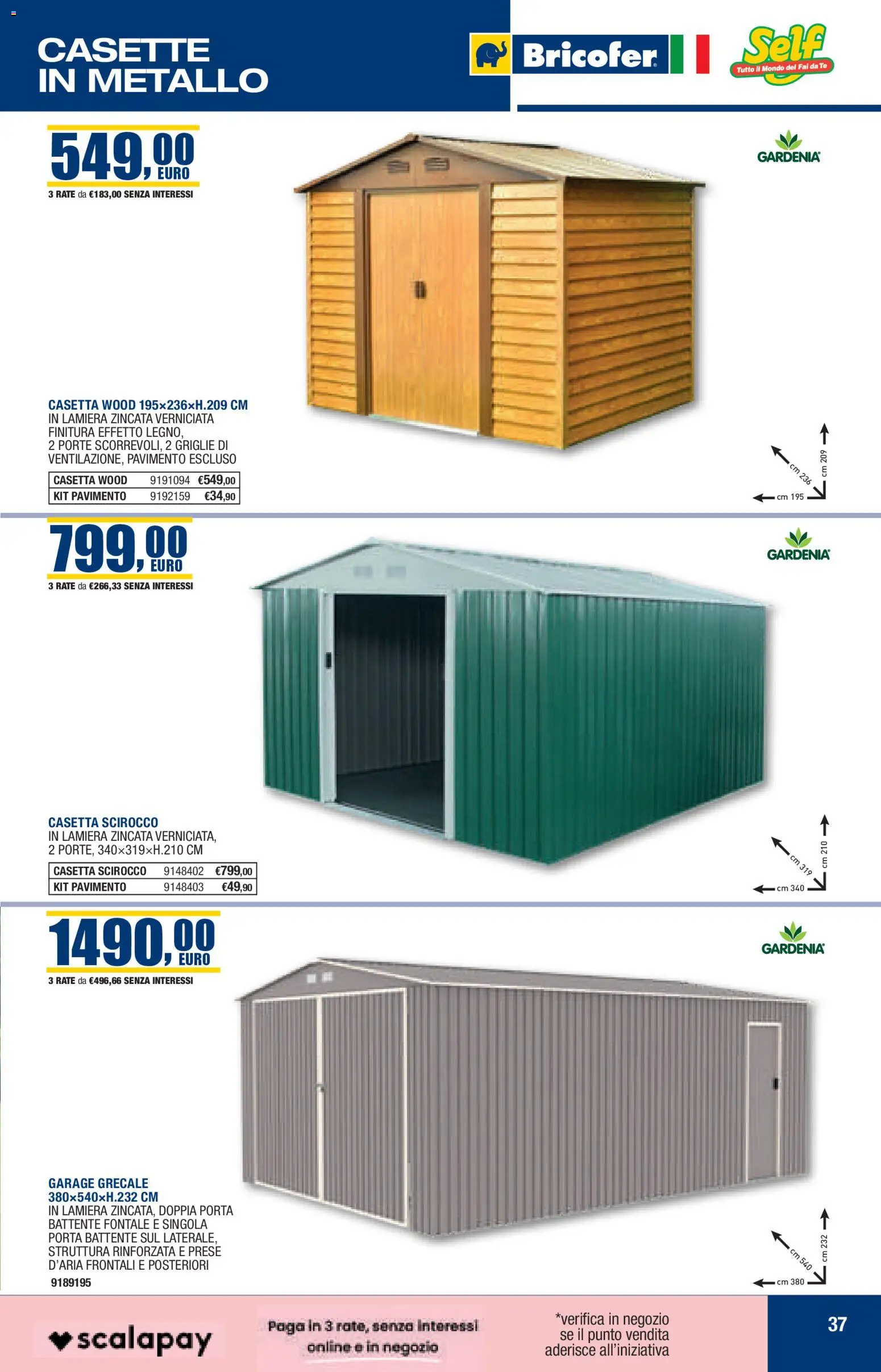 Online Catalogo Autunno Inverno Self - pagina 37 - valido dal 22/10/2025