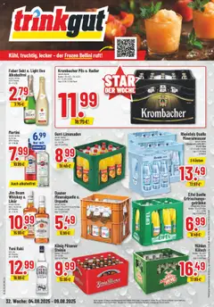Vorschau Trinkgut Prospekt gültig ab 04.08.2025