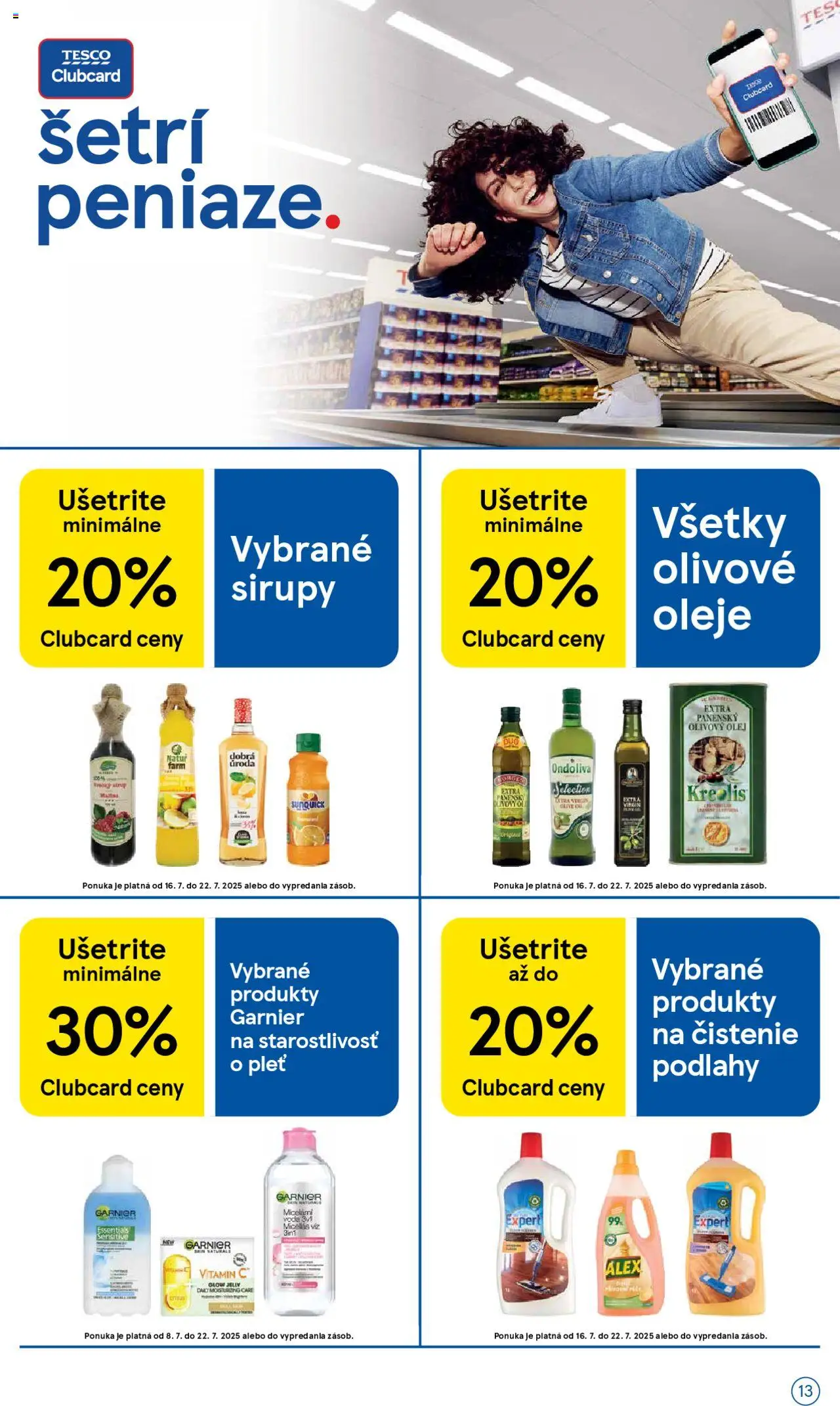 Tesco Hypermarket - leták - strana 13- platný od 16.07.2025