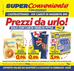 Anteprima SuperConveniente Castelvetrano catalogo valida dal 03/02/2026