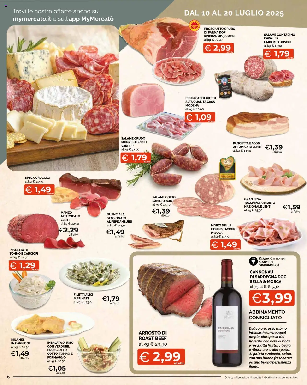Mercatò Big catalogo - pagina 6 - valido dal 10/07/2025