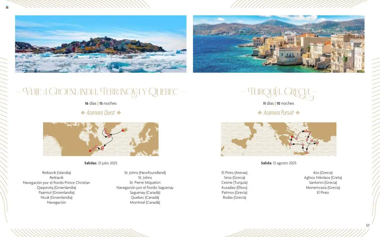 Viajes El Corte Inglés Cruceros de lujo - Página de 58 - Válido desde 01/01/2025