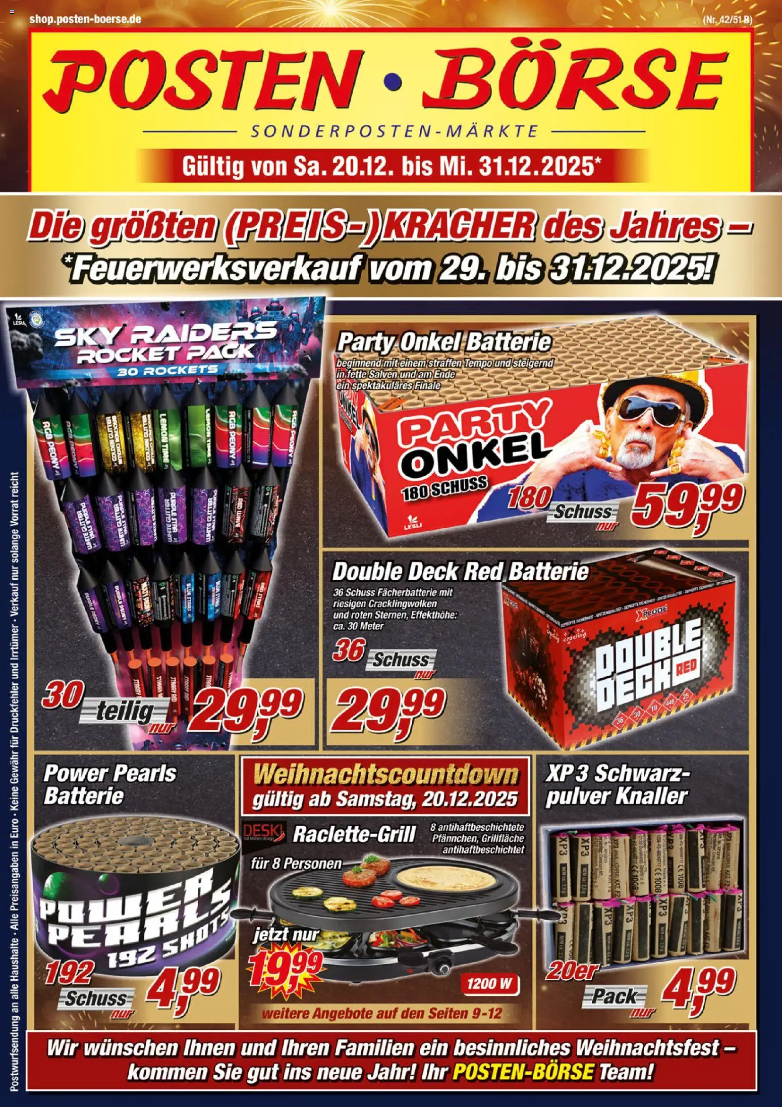 Posten Börse Prospekt - Seite 1 - gültig ab 20.12.2025