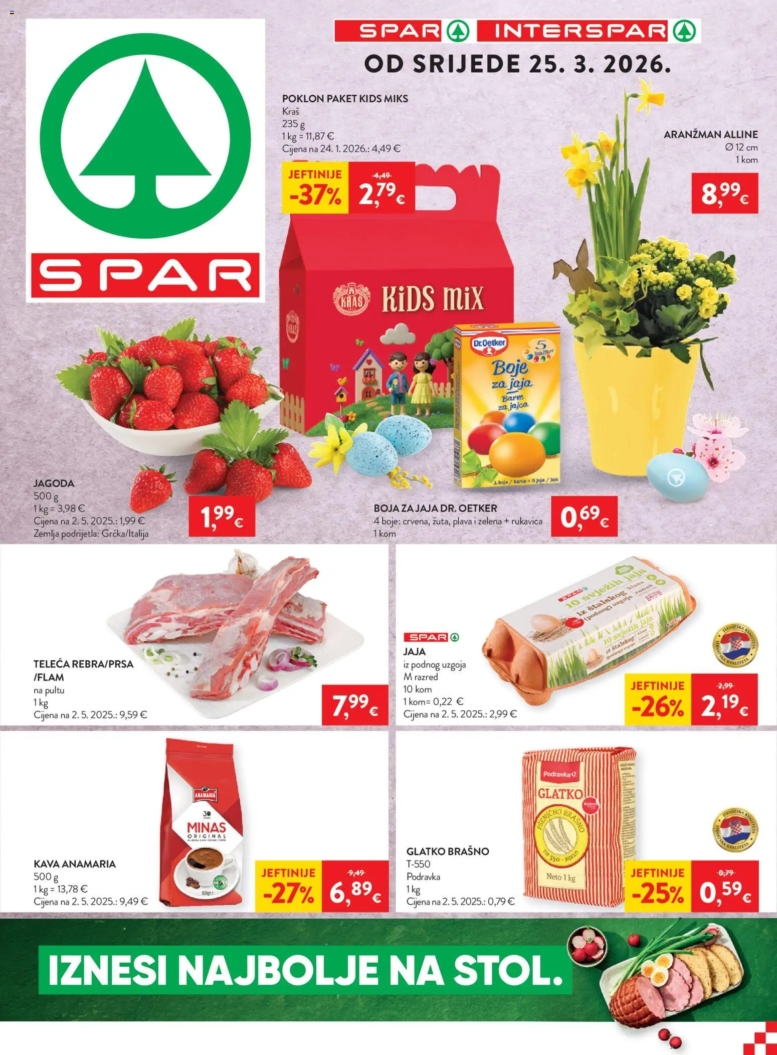 Katalog Spar - stranica 1- važeći od 25.03.2026