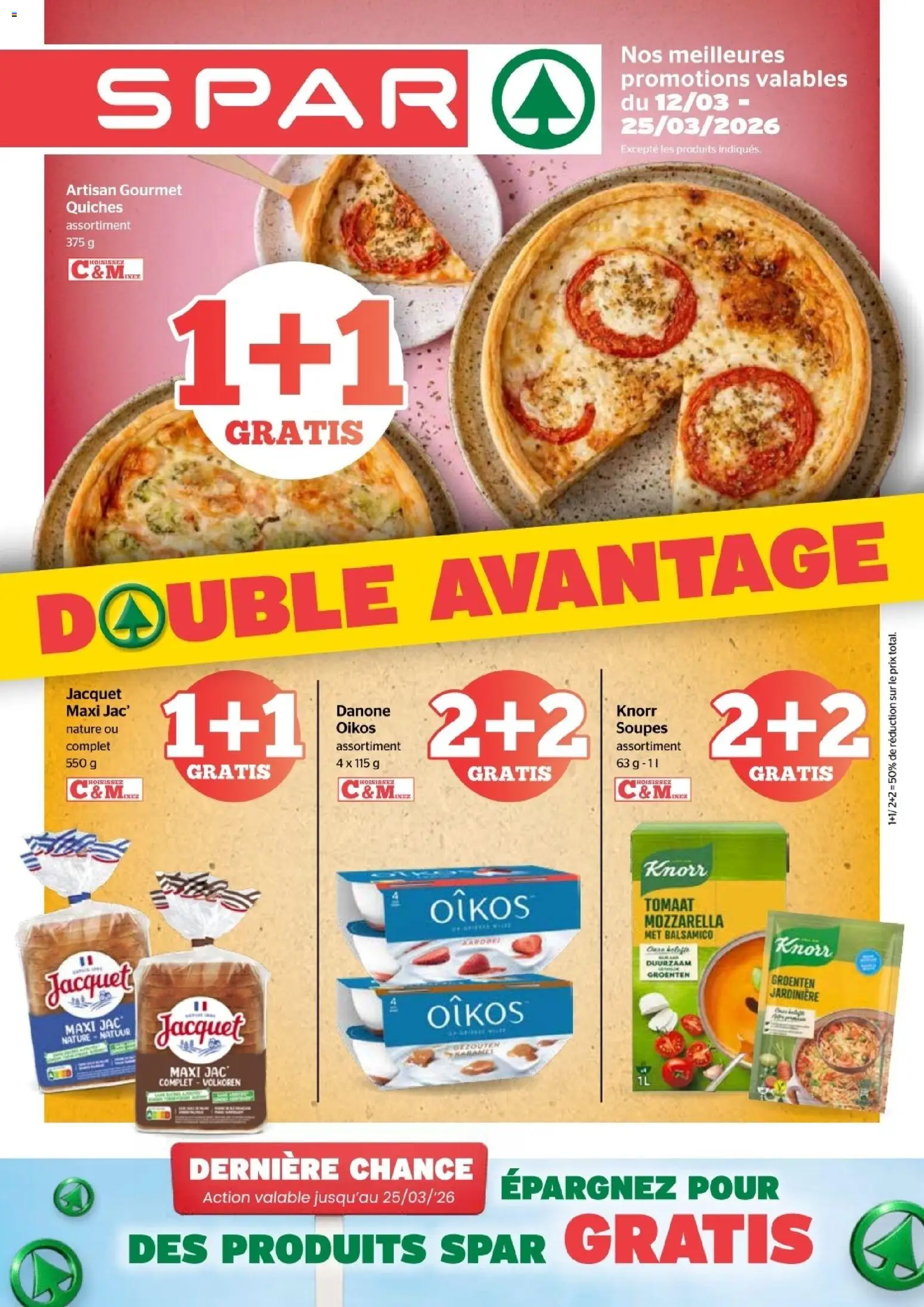 Spar Express folder / publicité - pagina 1- geldig vanaf 12/03/2026