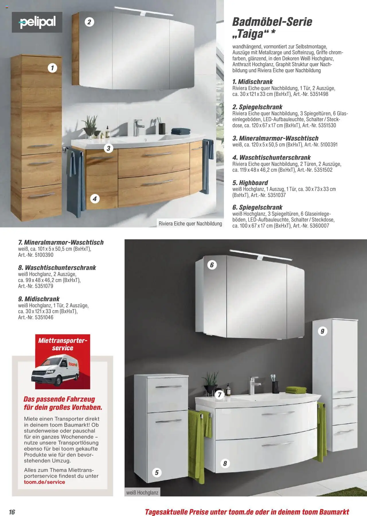 Toom Baumarkt Bad & Sanitär  - Seite 16 - gültig ab 01.09.2025