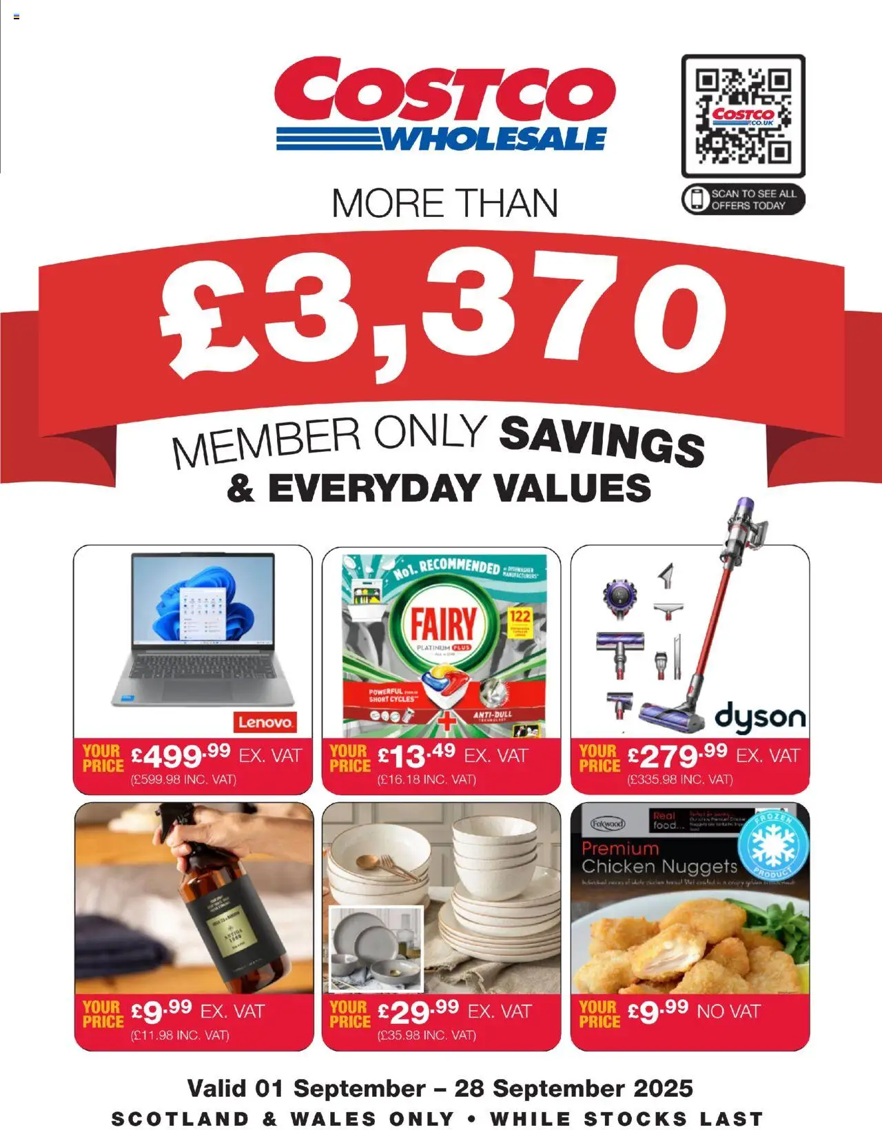 Costco - SCOTLAND & WALES ONLY - page 1- valid from 01/09/2025