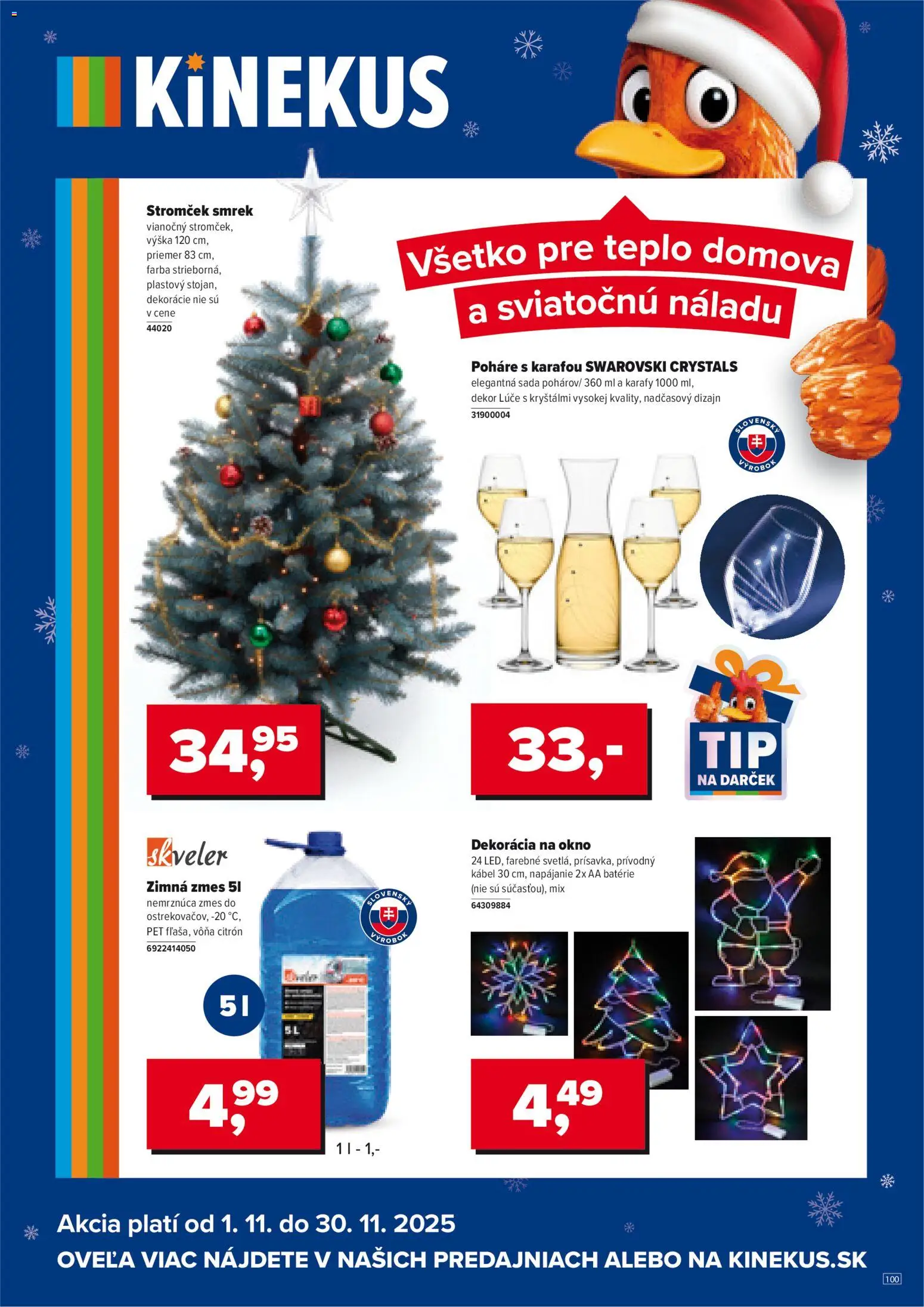 Kinekus leták - strana 1- platný od 01.11.2025