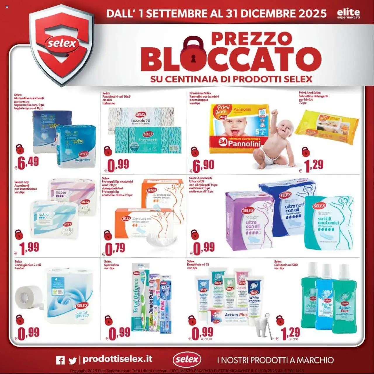 Elite Supermercati Spesa Difesa Selex catalogo - pagina 11 - valido dal 01/09/2025