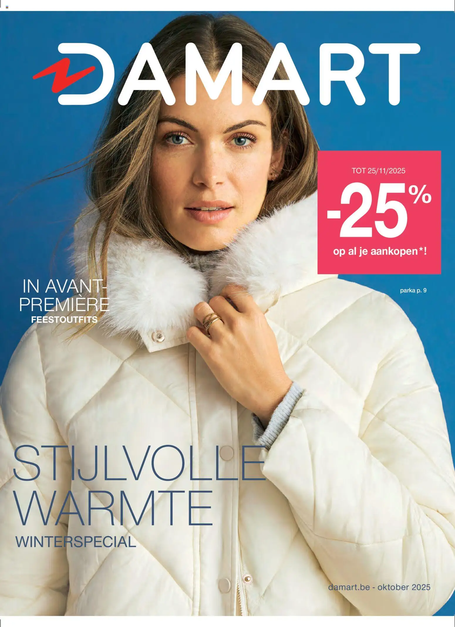 Damart - Folder - pagina 1- geldig vanaf 26/10/2025