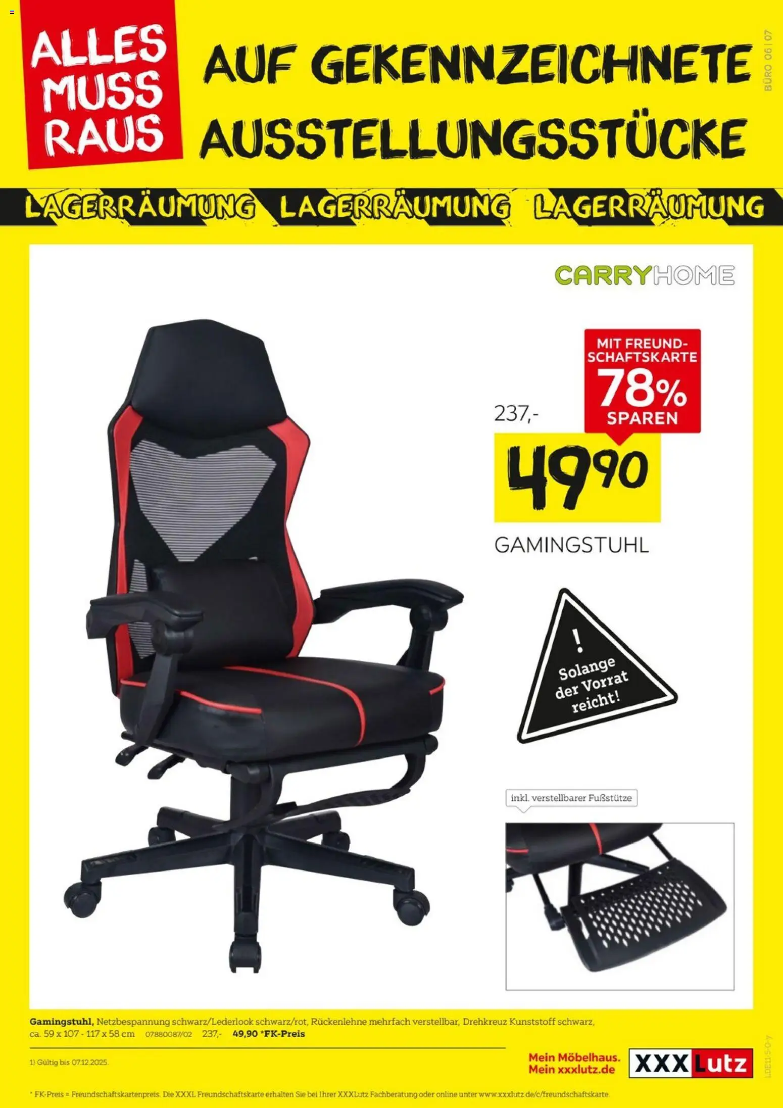 XXXL Lutz - Größte Lagerräumungsverkauf - Seite 7 - gültig ab 23.11.2025