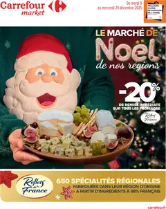 Aperçu Carrefour Market Le marche de noel nos regions  valable à partir du 09/12/2025
