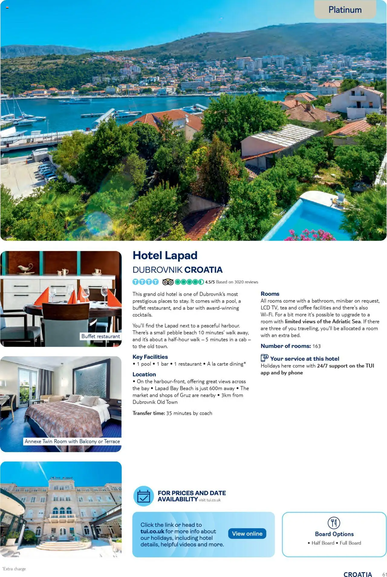 TUI - Italy, Malta & Croatia - page 61- valid from 01/05/2025