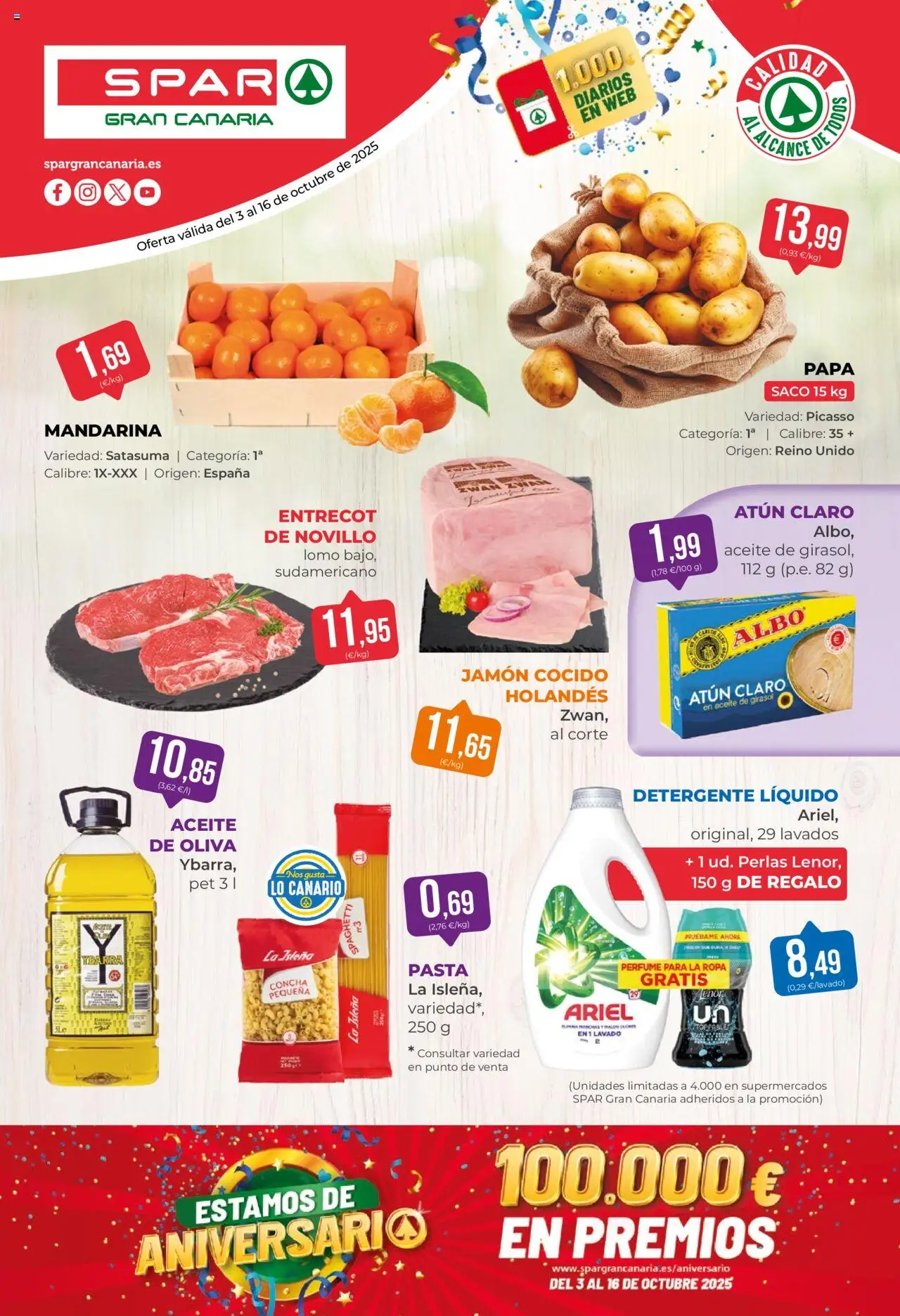 Spar folleto - Página de 1 - Válido desde 03/10/2025