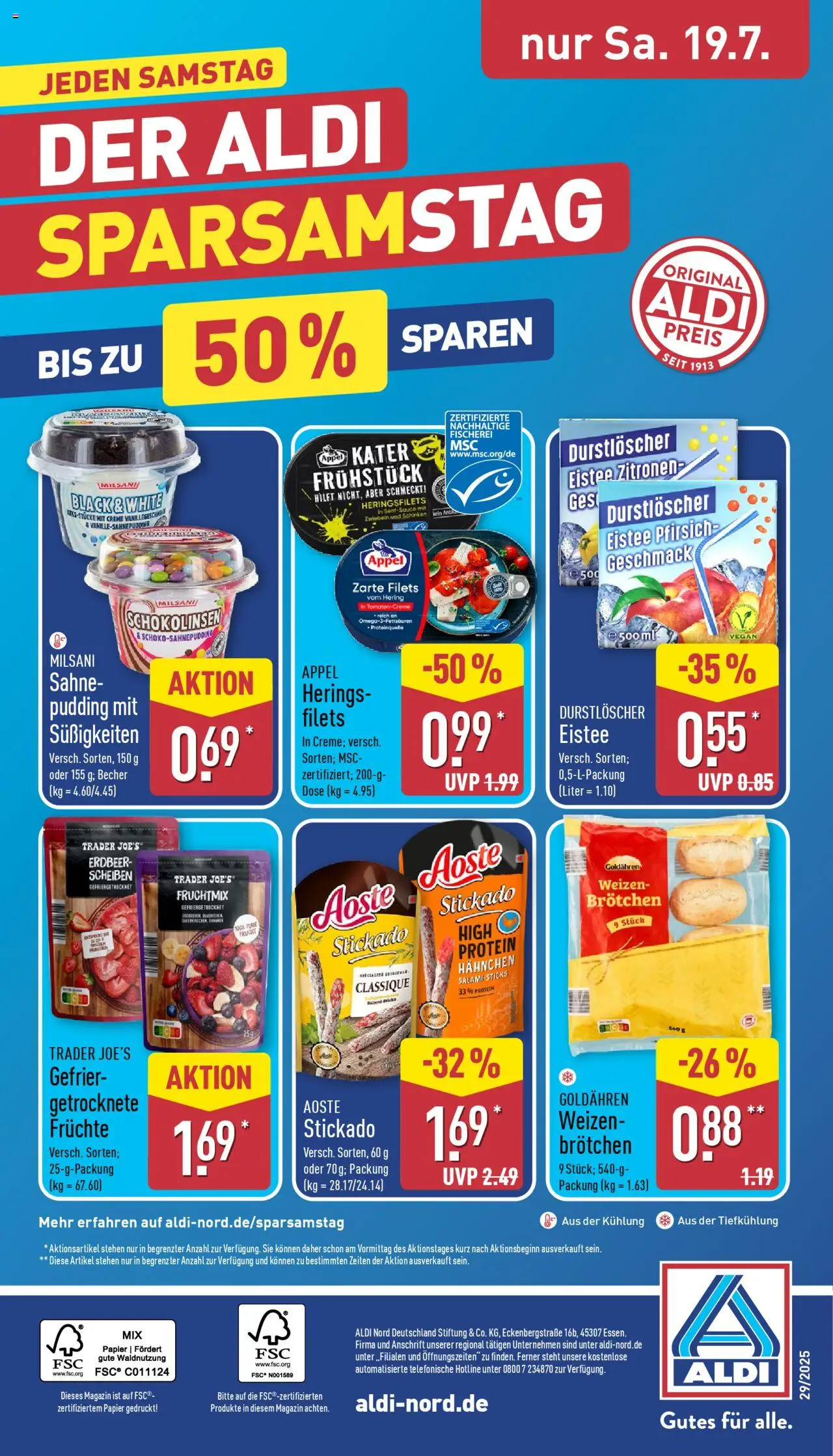 Aldi Prospekt 	 - Seite 36 - gültig ab 14.07.2025