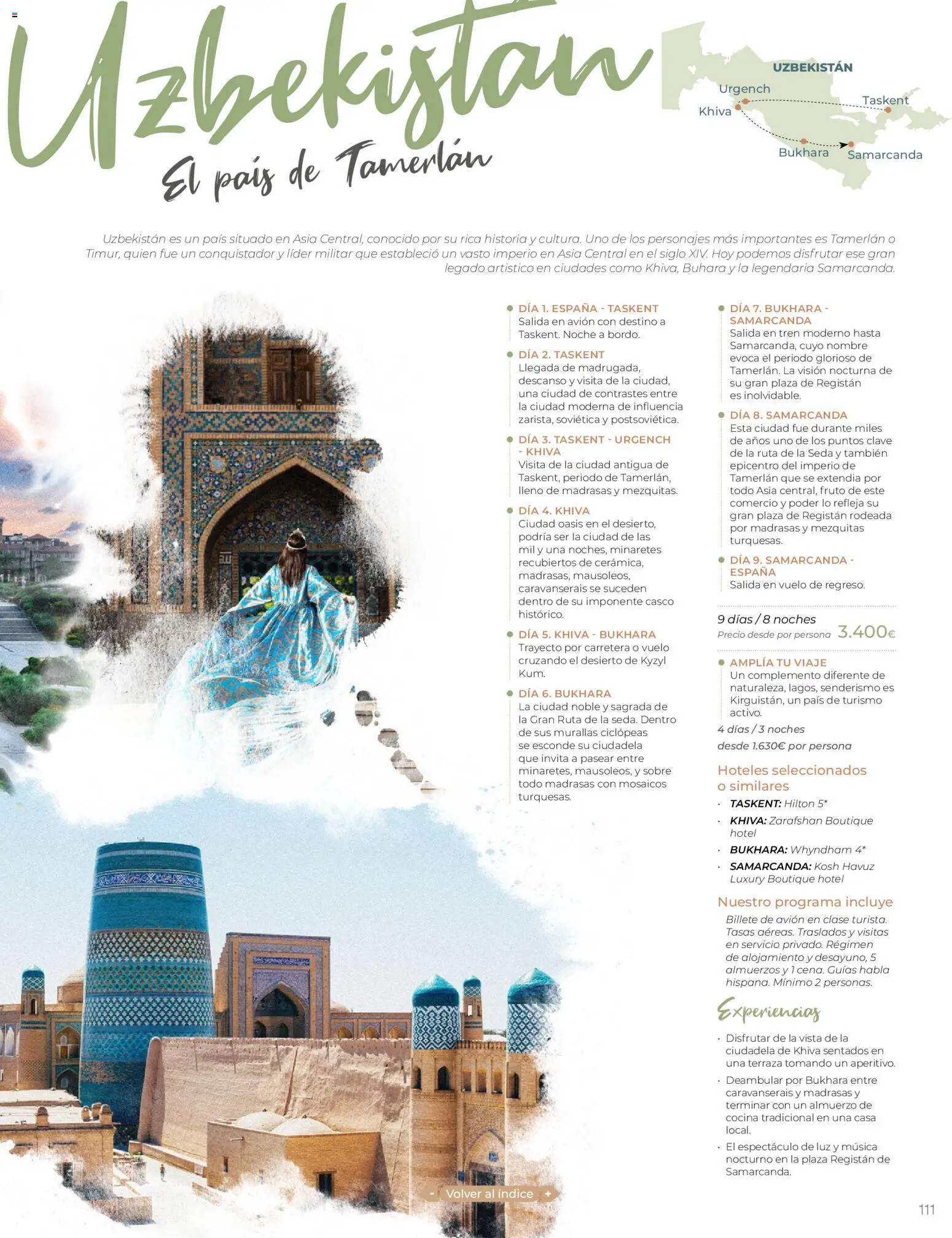 Viajes El Corte Inglés - Catálogo Tourmundial Premium - Página de 113 - Válido desde 01/01/2026